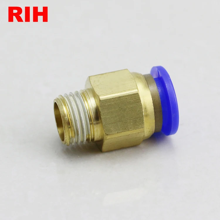 Pneumatic quick  connect cylinder Air Tube Connector Fitting