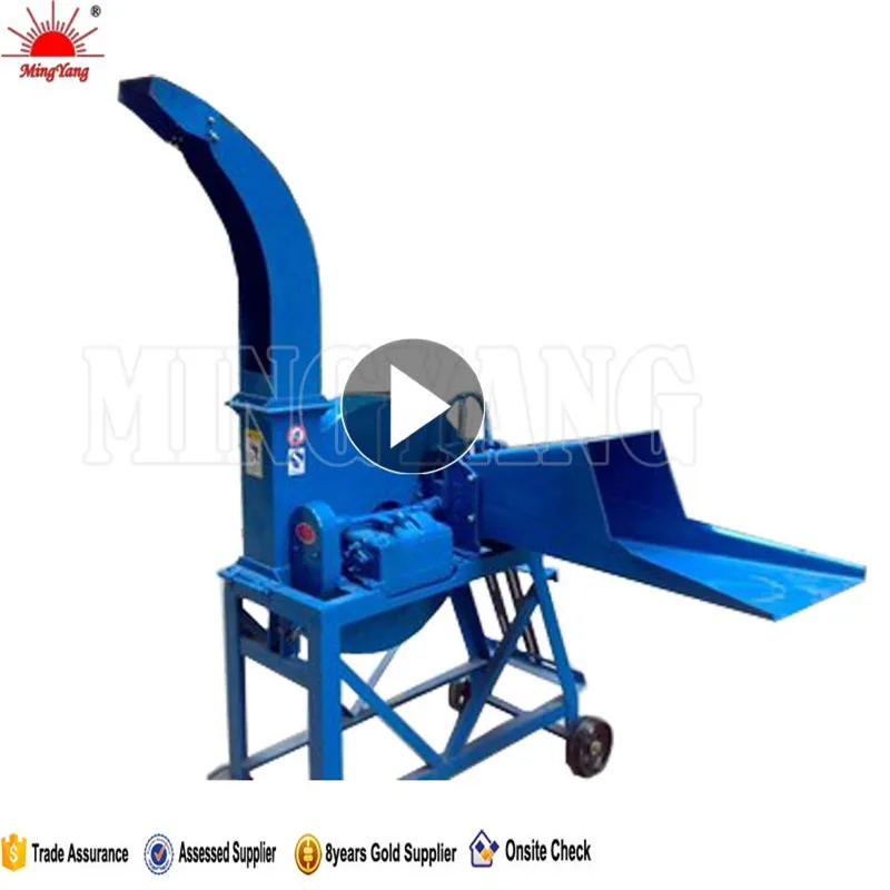 Новый тип маленькая дизельная пшеничная Кукуруза рисовая трава стебель сено Ensilage рубительная машина