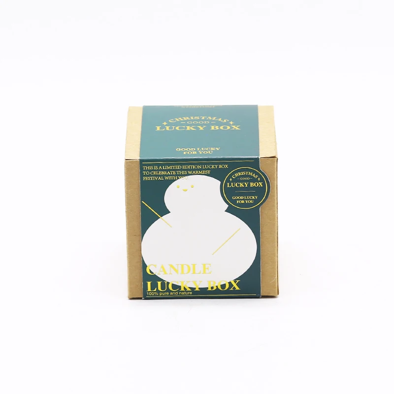 christmas gift box decoration green glass jars custom soy candles scented luxury private label soy wax scented candle in bulk