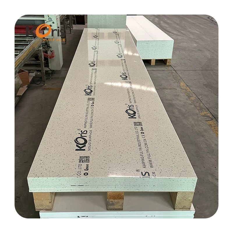 Saudi Arabic pure and modified 3660*760 acrylic solid surface sheet artificial stone
