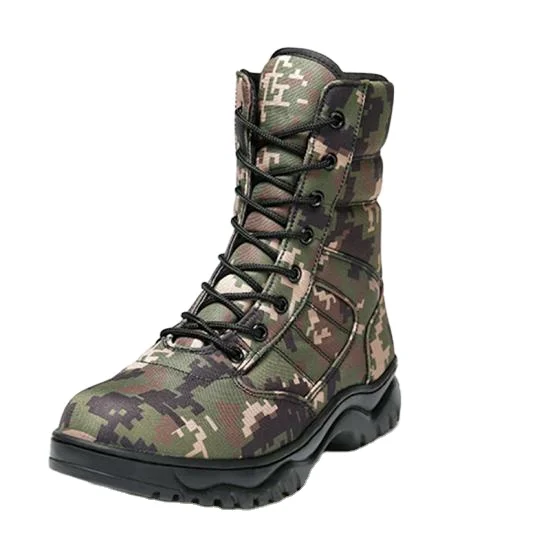 Camouflage Green Multifunctional Outdoor Climbing Waterproof Bush Large Size Workwear Fashion Hiking Shoes
