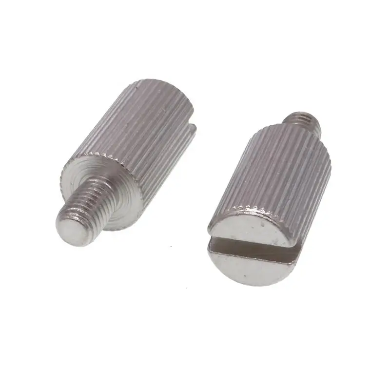Factory Direct sales 304 stainless steel manually tightened screw cylinder head hand tightening screws knurled thumb knob screw