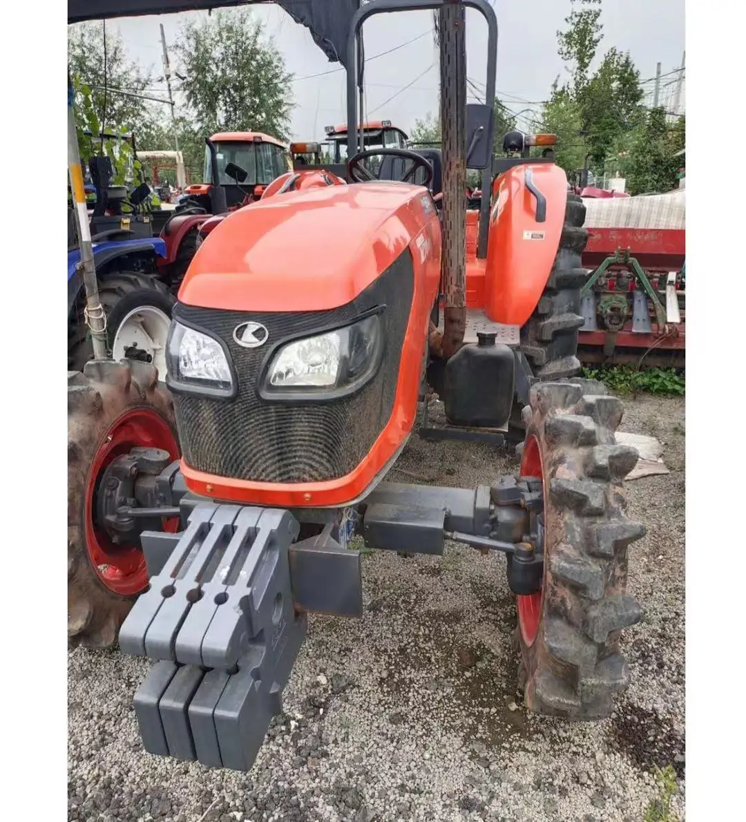 Трактор Kubota бывший в употреблении 70HP лидер продаж сельскохозяйственный трактор на продажу Япония