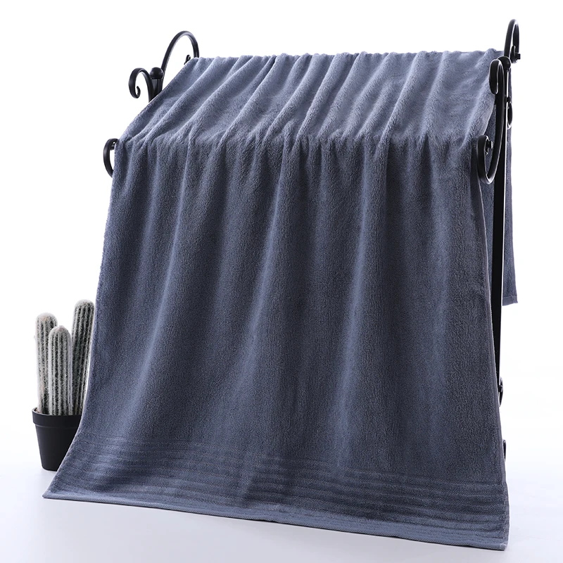 A Set Bamboo Fiber Bath Towels Hotel Bamboo Towel Bath Soft Absorbent Durable Bamboo Bath Towel Baby Antibacterial