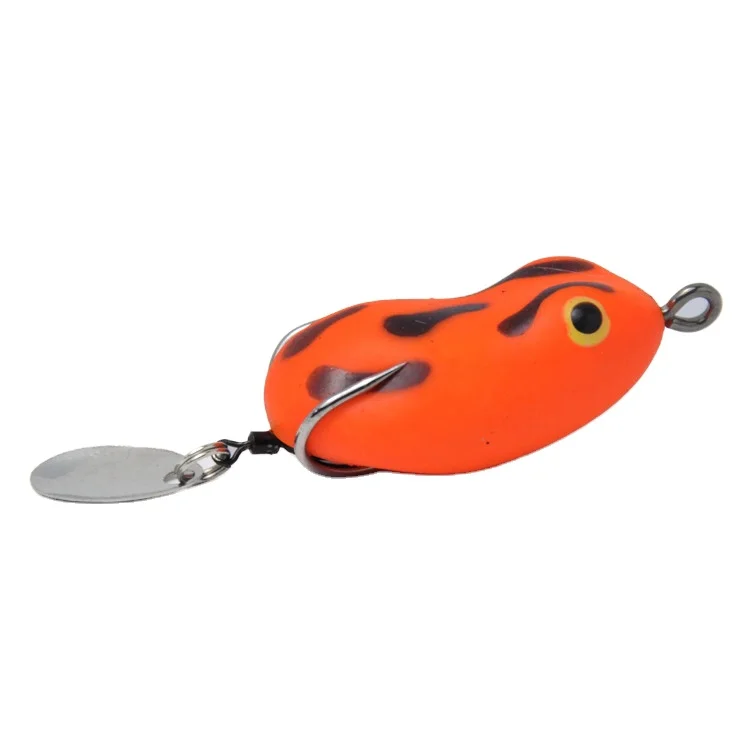 Wholesale Fishing Frog Lure Plastic Handmade Lures Vivid Soft Cheap