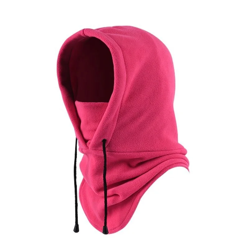 Unisex Outdoor Cheap Women Fleece Balaclava Hat  Polyester Wind Proof Custom Fleece Ski Mask