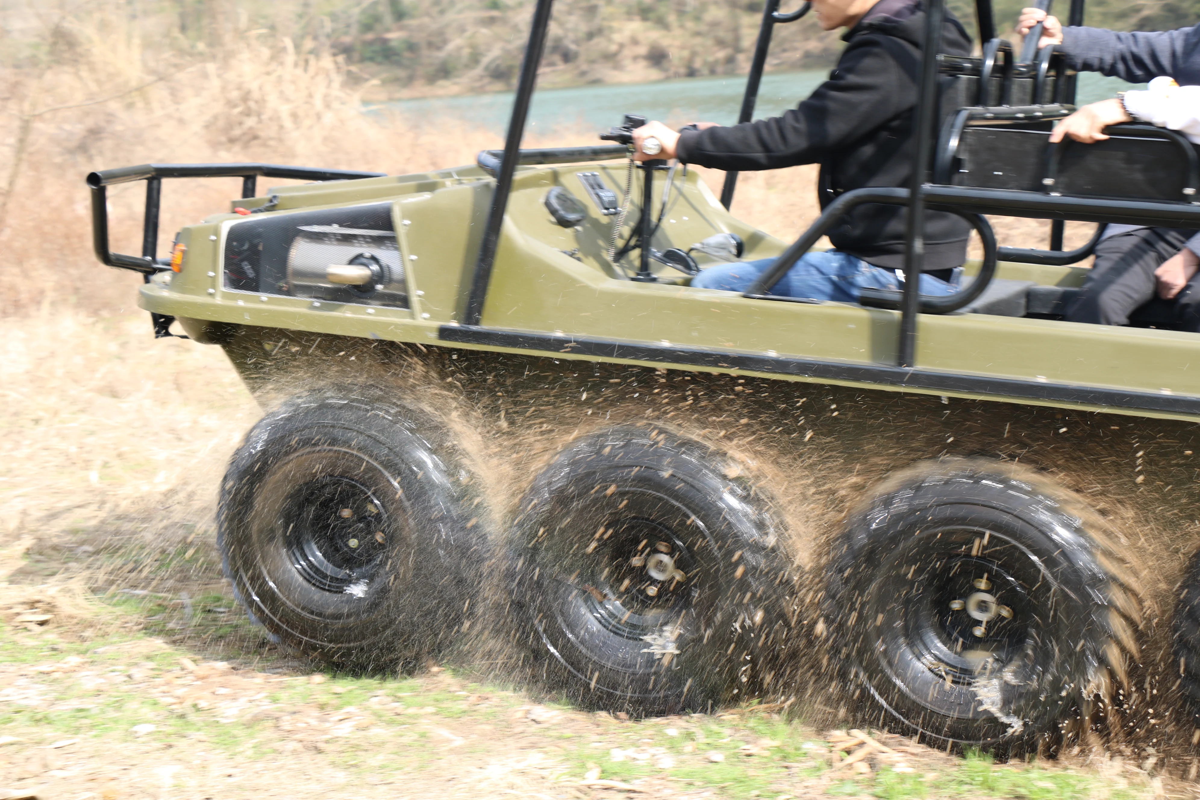 HSD-BV228 8x8 All Wolf wheeld Amphibious All terrain  Vehicle