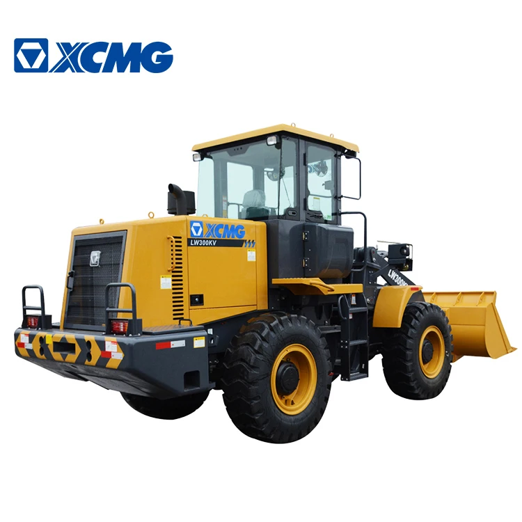 Buy XCMG 3 ton wheel loader LW300KV 92kw power small front loader with 2-3m3 bucket
