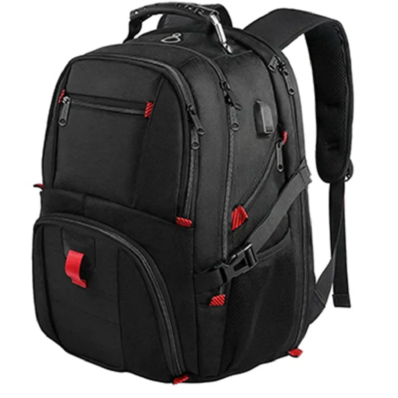New Waterproof Laptop Backpack Men Anti Theft Luggage Bag Outdoor USB Large Capacity 17 inch Travel Backpack