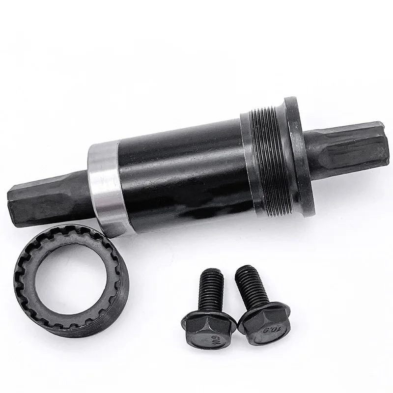High quality mountain bike square hole integrated sealing center axle waterproof sealing bicycle bearing center axle
