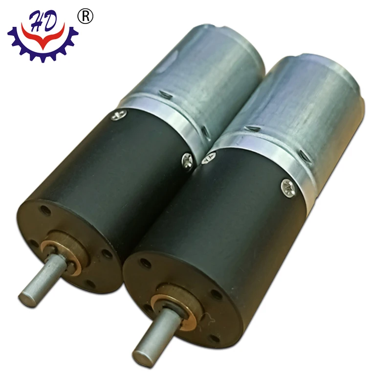 24MM Mini DC Motor 370 6V12V 24V DC Gear Motor Gearbox for New Energy