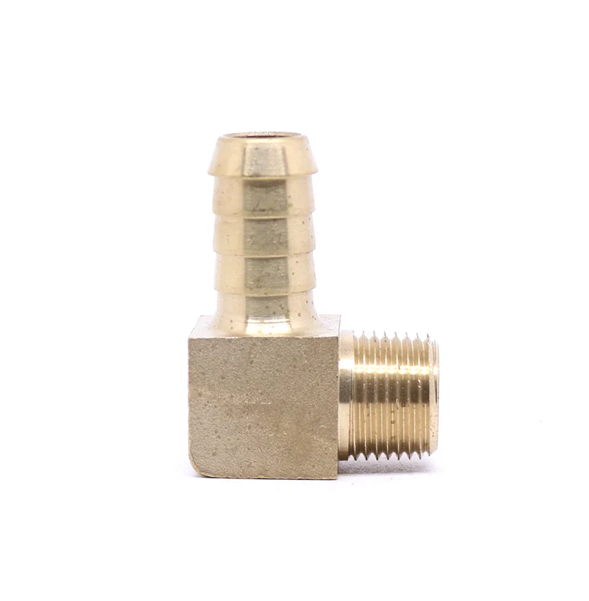 Key Forward brass elbow adapter threaded metric hose Brass fitting nipple male Copper joint 90 degree elbow transition joint