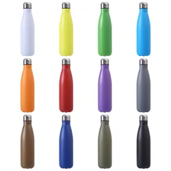 750ml Double Wall Thermal Vacuum Flasks Stainless Steel Leak Proof Water Bottles Cola Shaped Insulated Portable Sports Tumbler