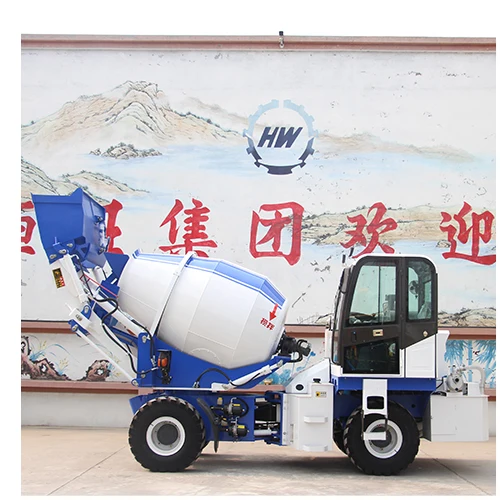 Manufacturer Provided Small  Mobile Self Loading Concrete Mixer Truck