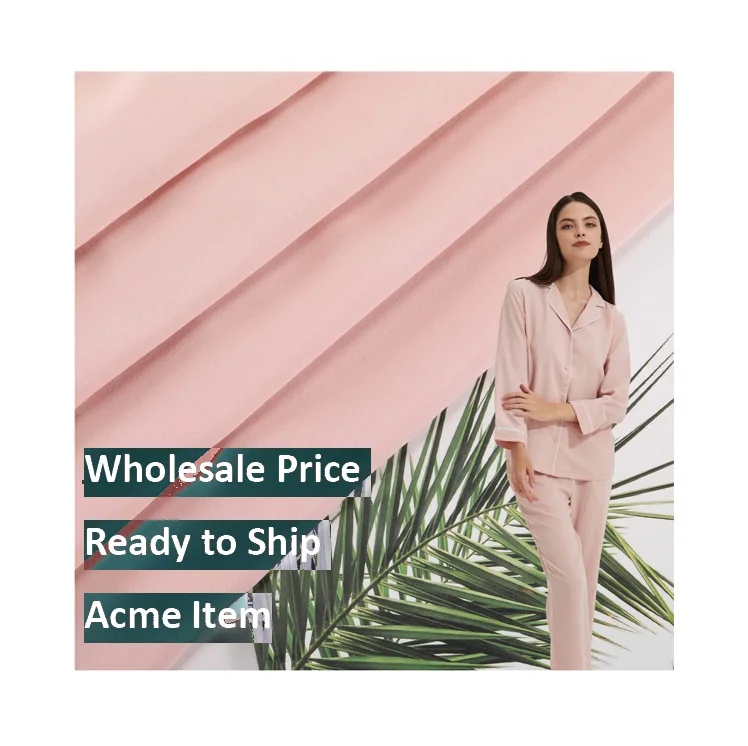 High quality soft 76% modal 24% polyester fabric modal polyester fabric for loungewear