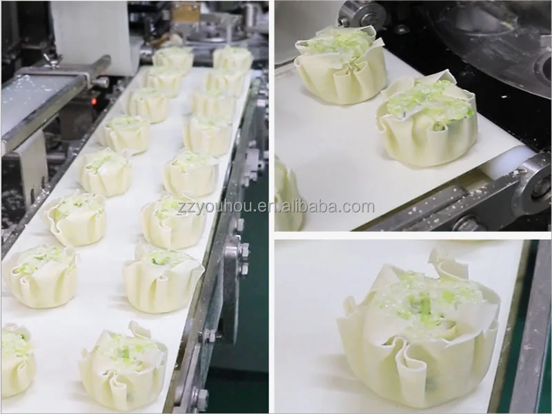 5500pcs/h frozen dim sum siomai making filling machine automatic maker pork shrimp shumai food machine