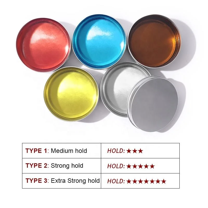 Barber salon product factory OEM 120g High hold hair styling cream for men