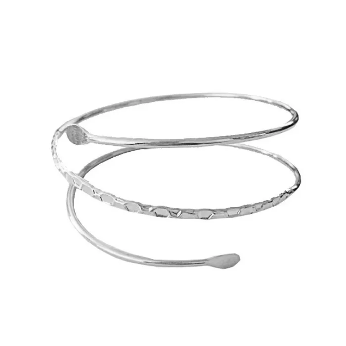 Womens Accessories Fashion Three Circle Arm Band Metal Armlet