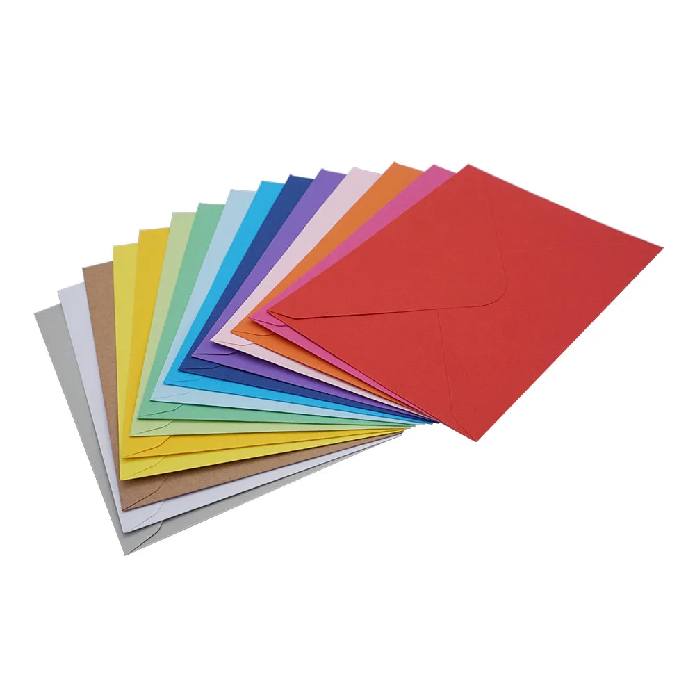 Новый A4 A6 A7 B6 B5 C5 C6 5 C6 5x7 см небольшой мини-конверт с самоклеем A9 manilla 6x9 мягкие конверты