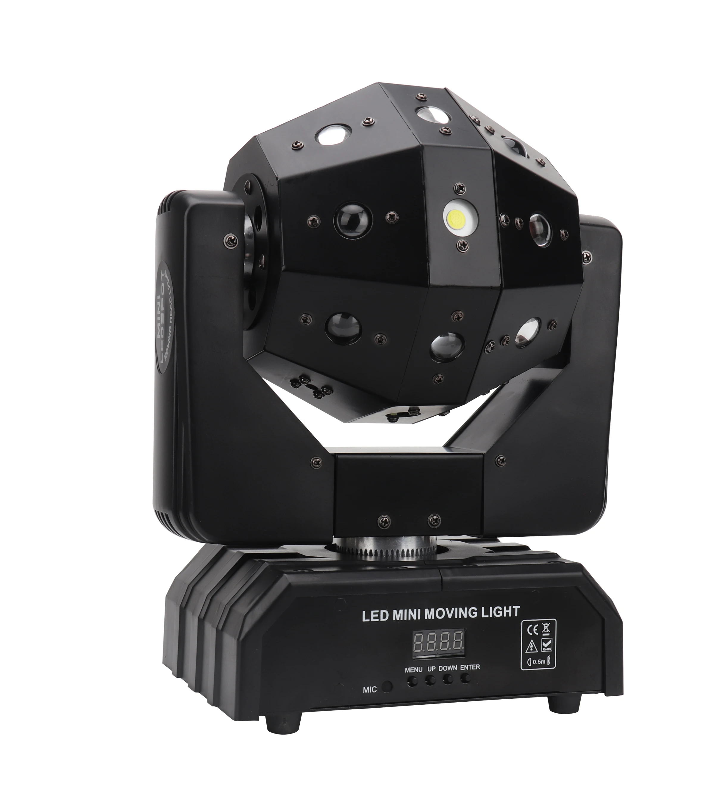 Dj Party 16Pcs 3W Strobe Laser Dj dmx Sharpy Light Cabezas Roboticas LED RGBW Remote Control Mini Disco Light  Moving Head Light