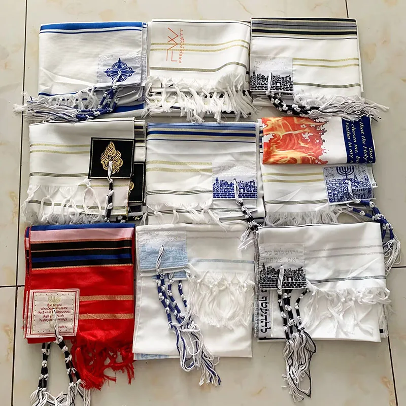 10 Styles Directly Manufacturer Talit Tallits Jewish Prayer Shawl