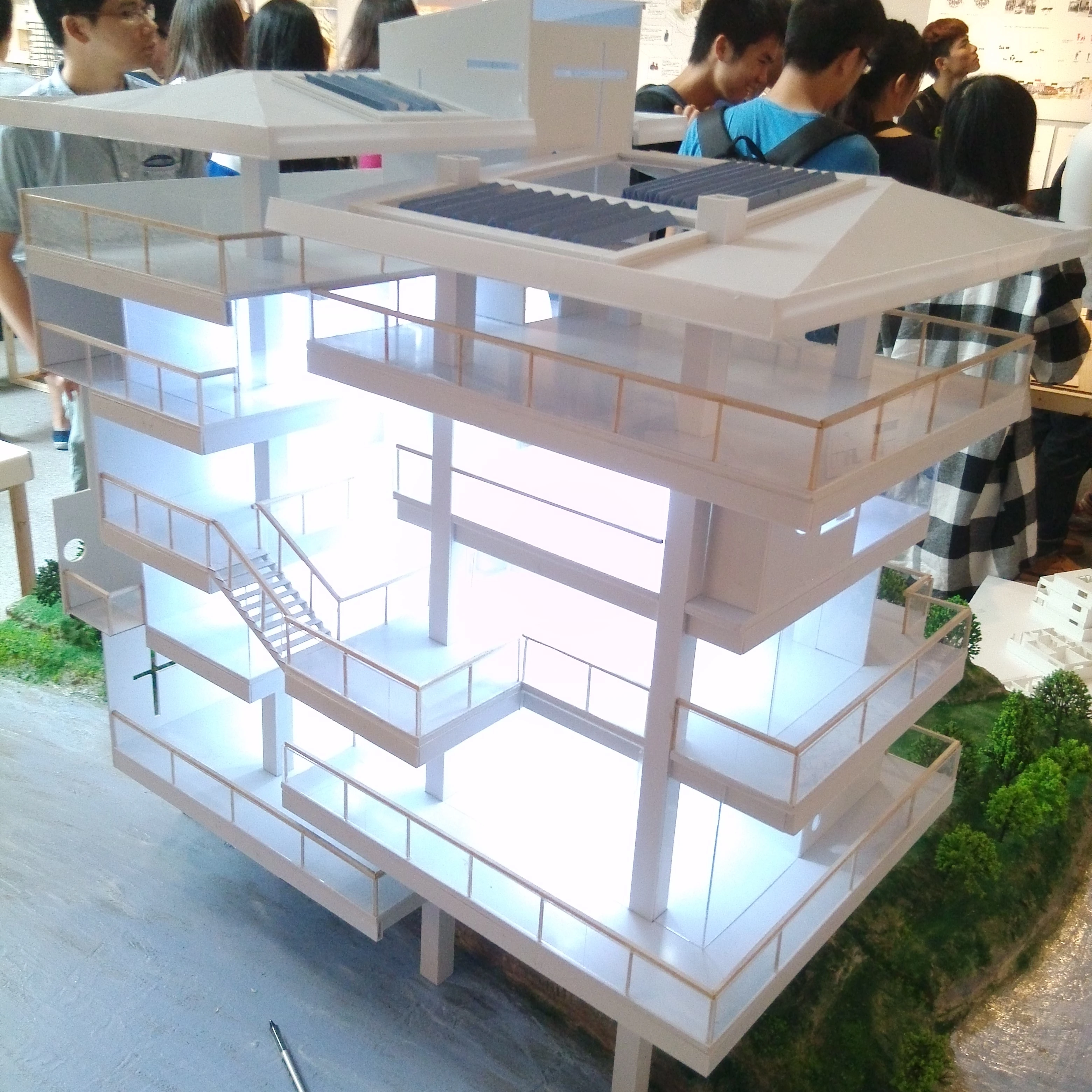 Nylon / Resin / Metal 3d Printed Stadium SLA / SlS / SlM 3d Printing House Building Model 3D Print Architectures