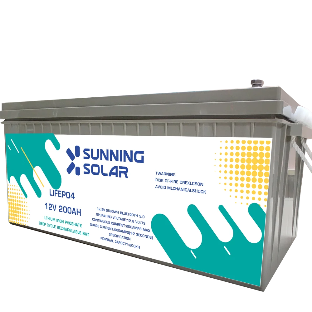 Sunning Новая энергия 12V 24V 48V 100AH 200AH литиевая батарея для электрического велосипеда