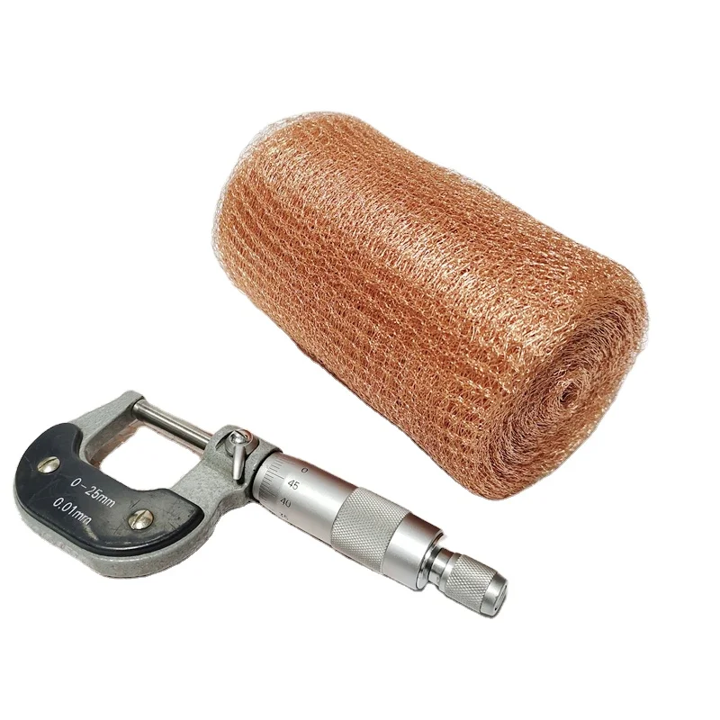 3 m/10 ft- Rodent Mesh and Mice Deterrent Copper Mesh Snail and Slug Repellent for Rat Proofing