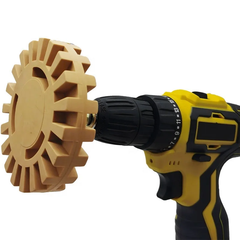 Автомобильная наклейка для удаления 3 м, ластик, колесо для удаления клея, инструмент для удаления полосок, резиновый ластик, колесный трактор