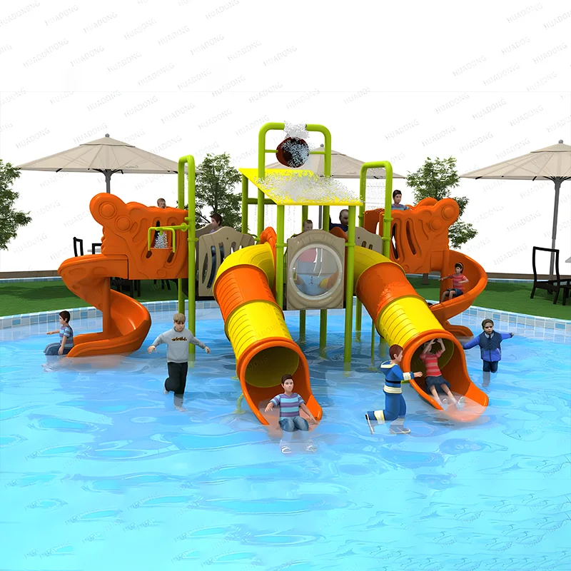 Открытый аквапарк для родителей и детей, игровая площадка, парк развлечений, комбинированное оборудование для производства горок, завод
