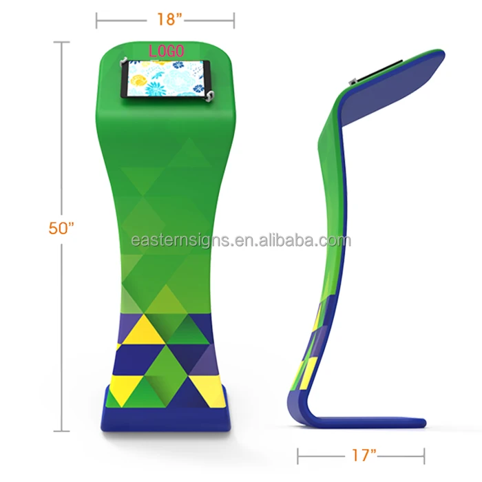 Hot selling portable iPad display stand photo booth iPad anti theft display stand