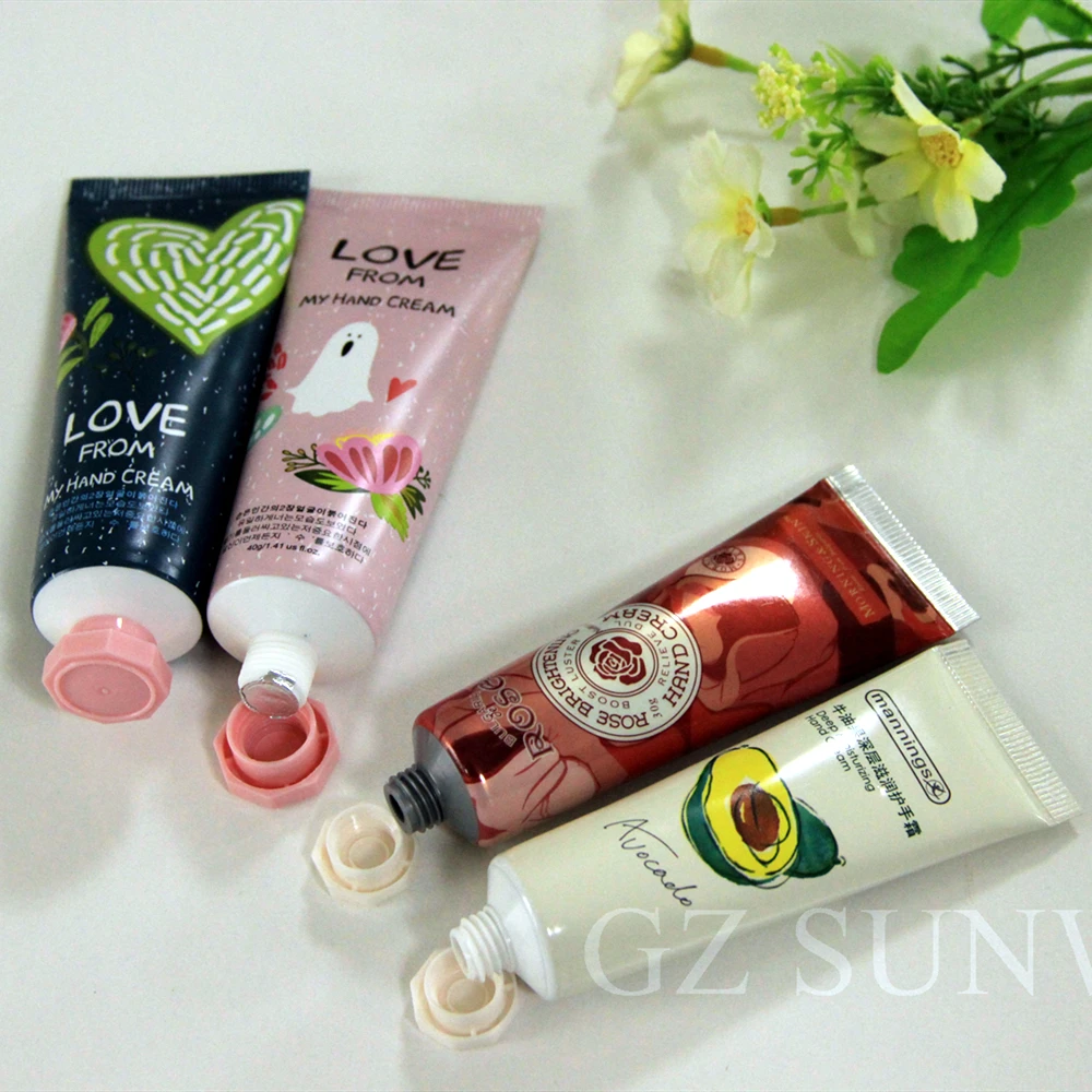 Empty Tube for Packing Cream Cosmetics Toothpaste Lotion Chocolate