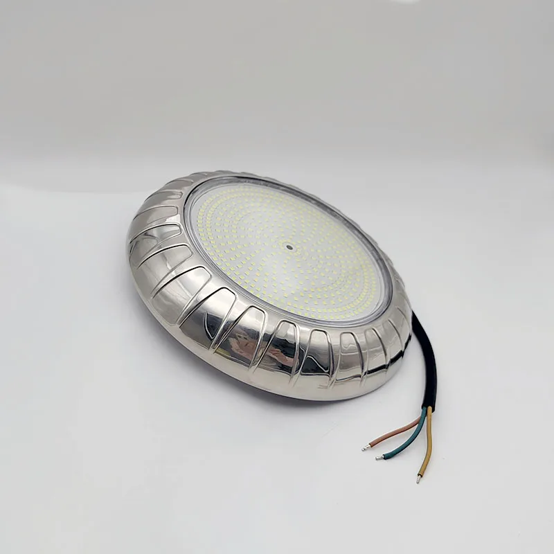 Waterproof IP68 remote control ABS plastic Pond Lamp Color Changing 12V RGB Underwater Wall Mount LED Swimming Pool Lights