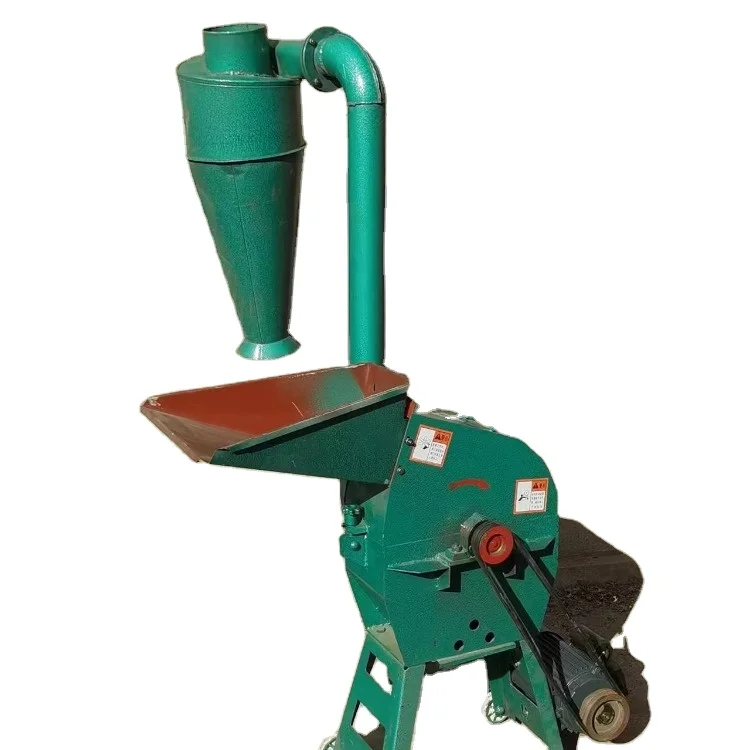 Multi-function crusher of straw and corncob grinding hammer blade crusher