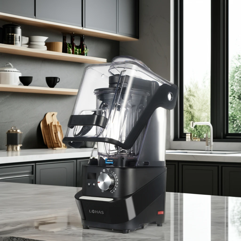 High Speed BPA Free Silver Crest Multifunctional Industrial Blender Quality Heavy Duty Hand Style Factori Vacuum Blender