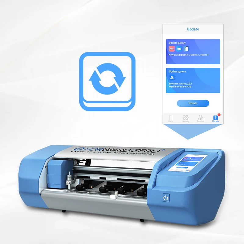 FORWARD Screen Cutting Plotter Zero+ High Quality Vinyl Cutter Machine for iphone samsung A22 Hydrogel Film Screen Protector