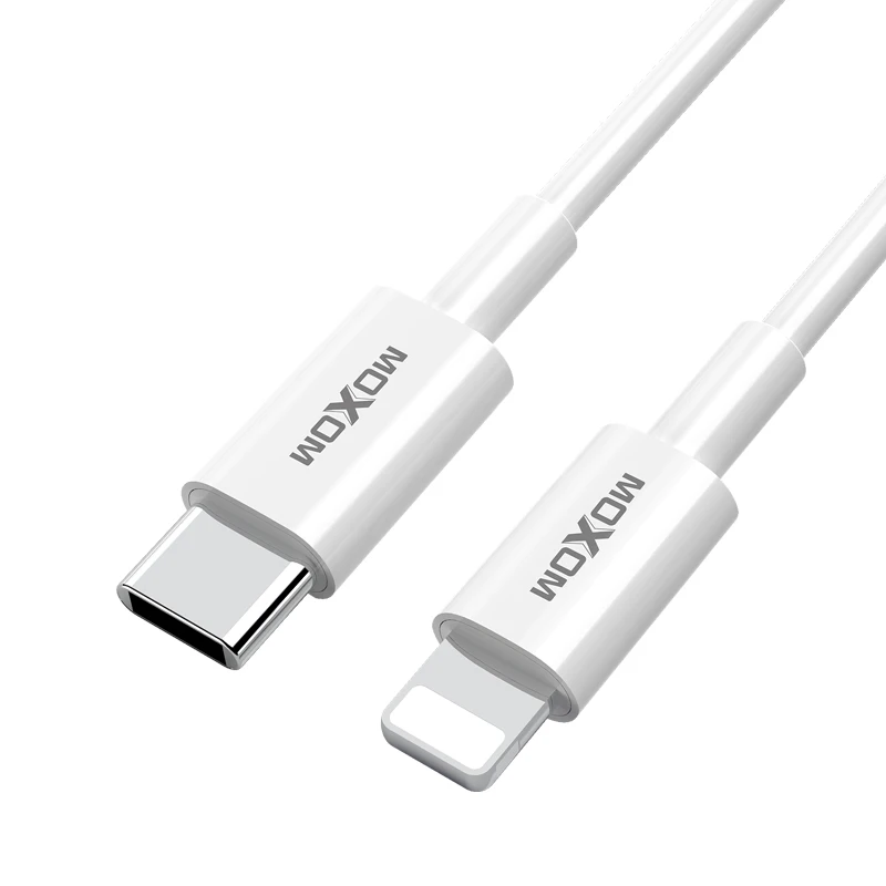 MOXOM Charger Data Usb Type-C Cable 28w PD Fast Charging Cable For IPhone 11 Pro Max