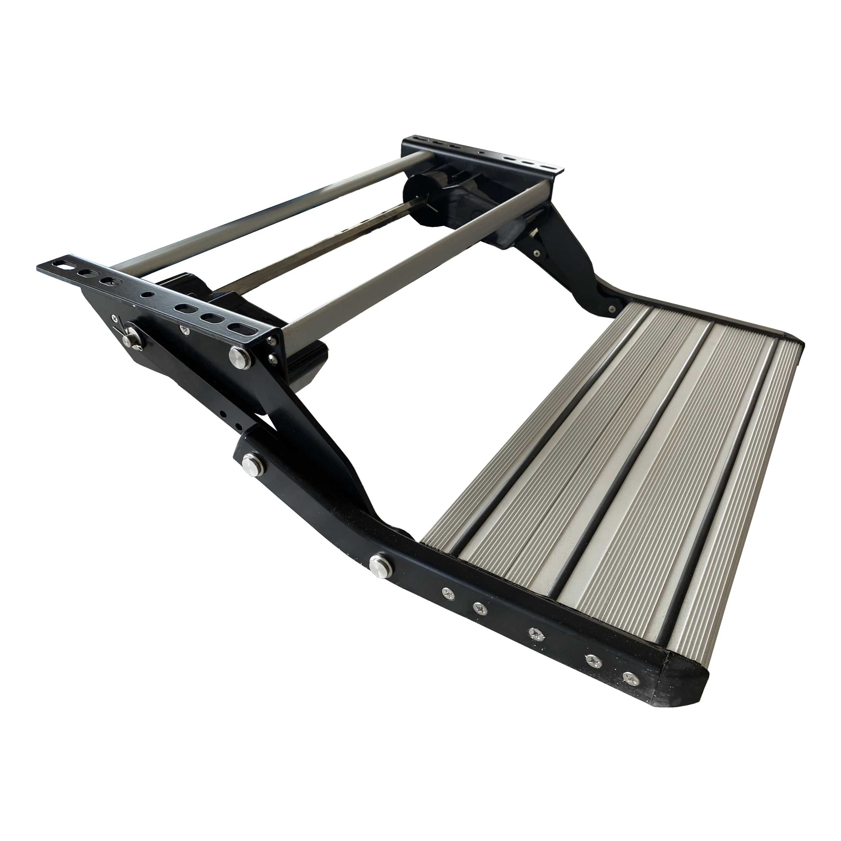 2024 TONGFA CE/FCC Electric single layer folding Aluminum steps with RV motorhome Caravan camper trailer ORV MPV