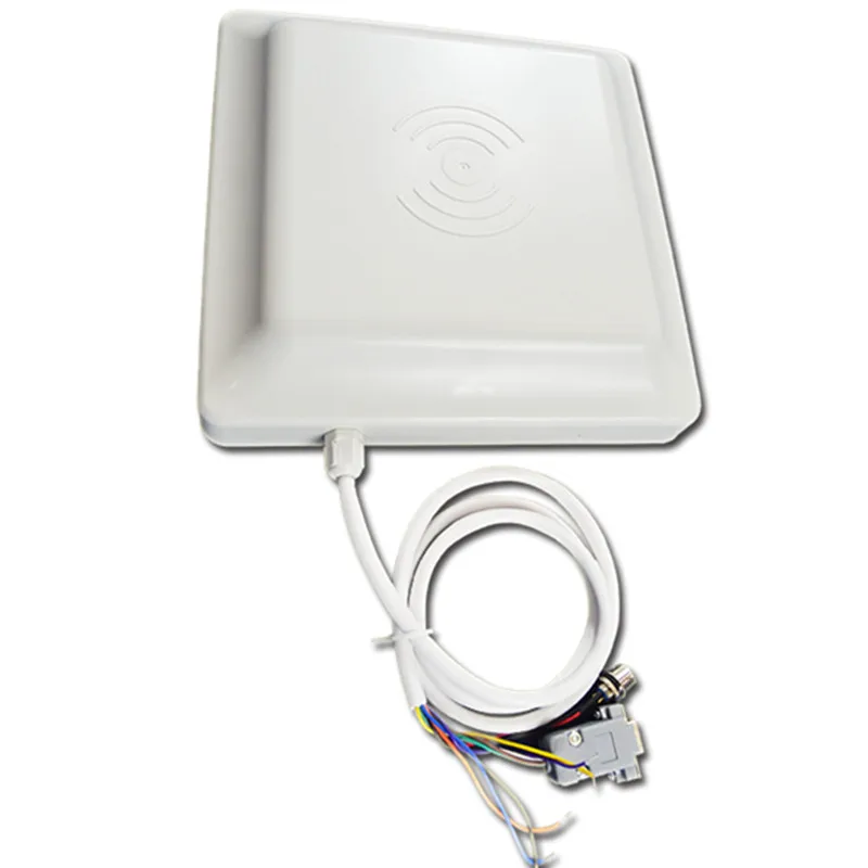 EPC Mask Integrated UHF RFID Reader mid-range with 8dbi Antenna ISO 18000-6C protocol for ETC/car parking system