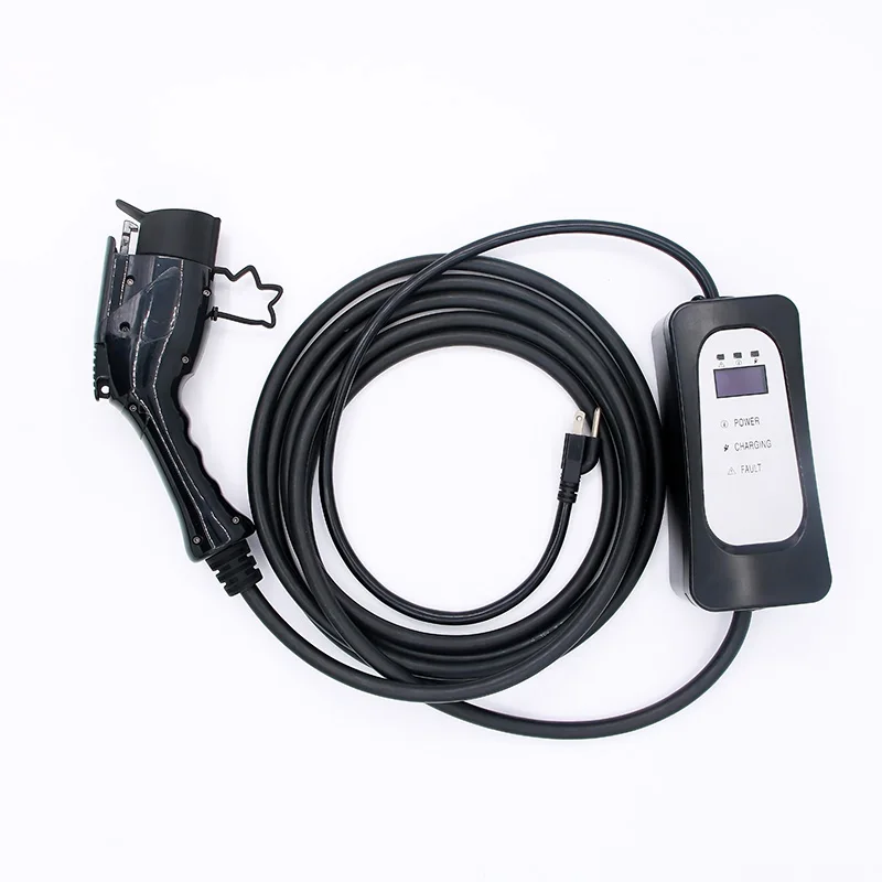 110-230Vac j1772 16A домашнего использования evse кабель ev зарядное устройство Уровень 2