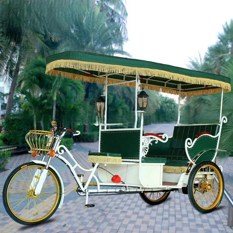 City tour electric tuk tuk pedicab rickshaw tours for passenger