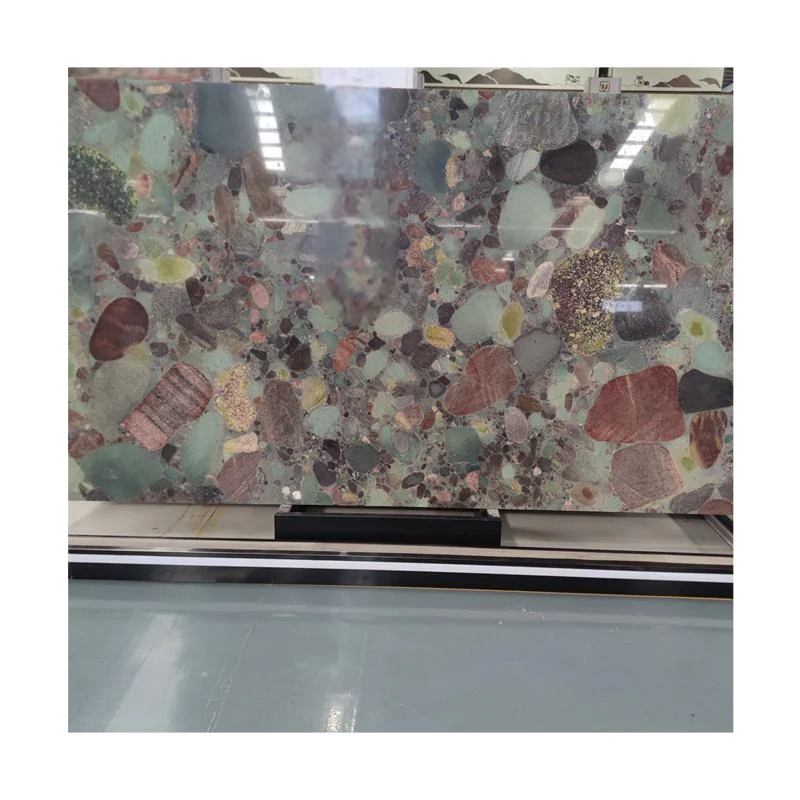 Modern Design Four Season Polished Calcite Natural Marble Slab for Hotels and Villas with 1-Year Warranty
