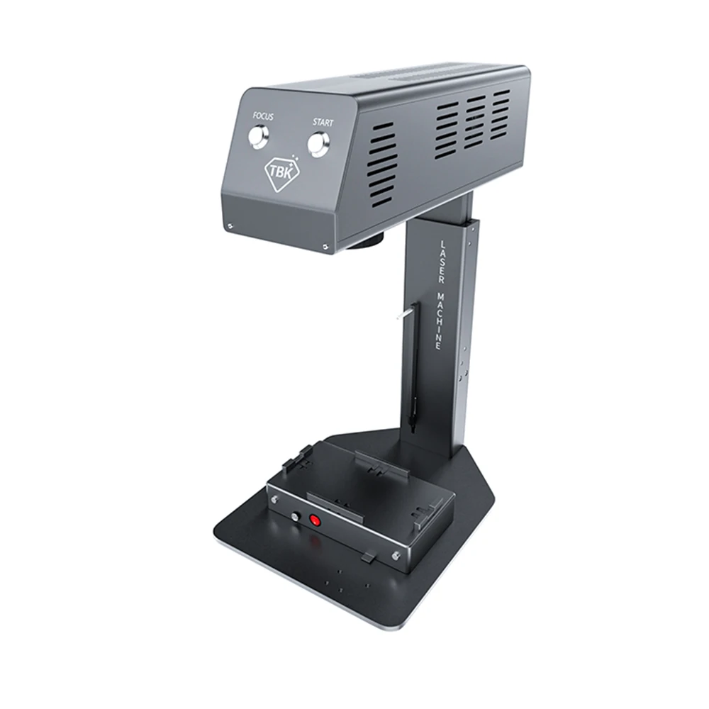 TBK-958M Mini Desktop Laser Printer for iPhone Back Glass Repair DIY Automatic Cutting  Laser Engraving Machine