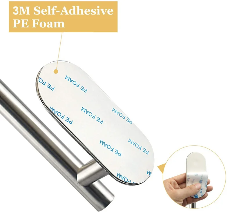 Прямая Заводская поставка держатель для полотенец ванной комнаты из нержавеющей стали с полированной поверхностью настенная кухонная стойка