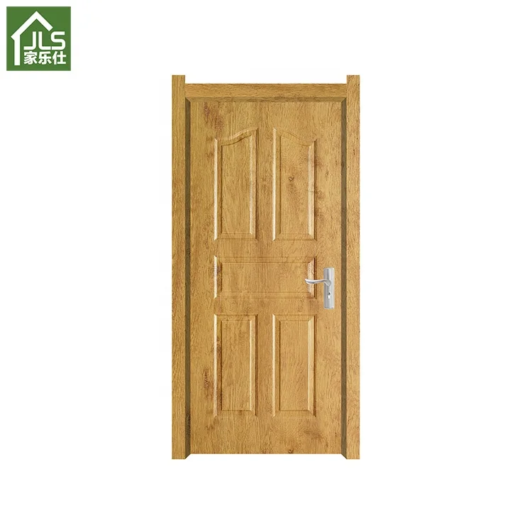 New Design Wood Fram Main Security Door Carving