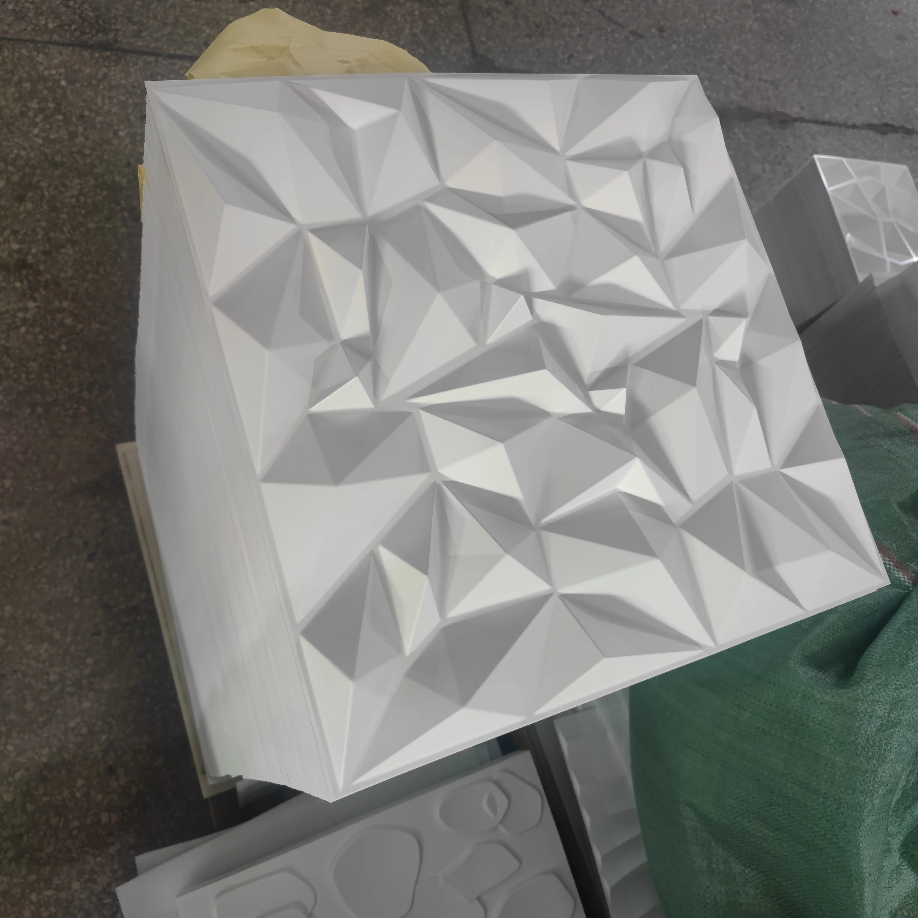 Китай дизайн 3D ПВХ стеновые панели домашний офис интерьер декоративные потолочные