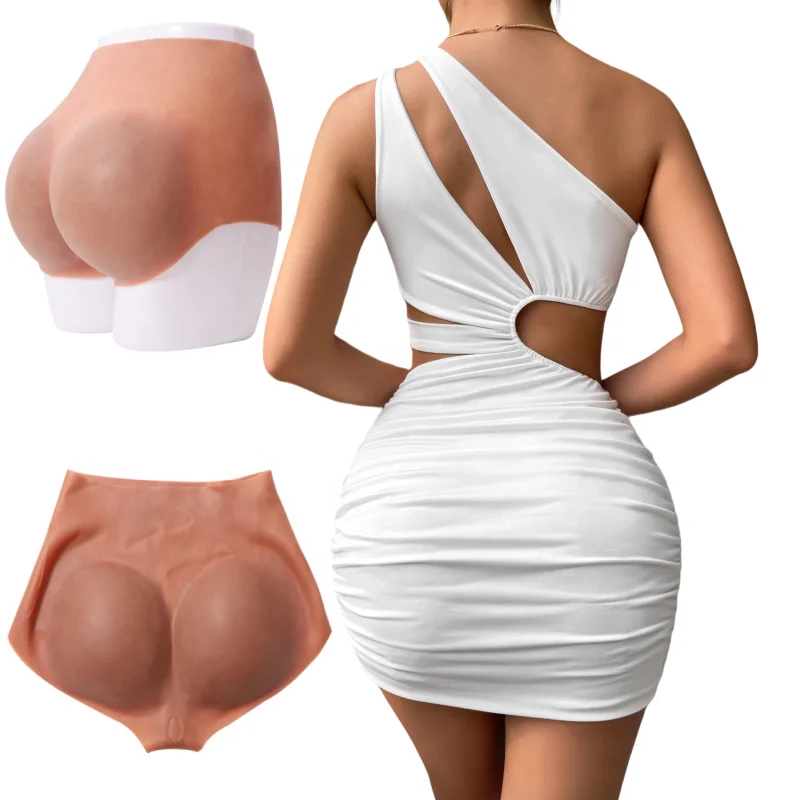 Искусственные силиконовые трусики для ягодиц и бедер