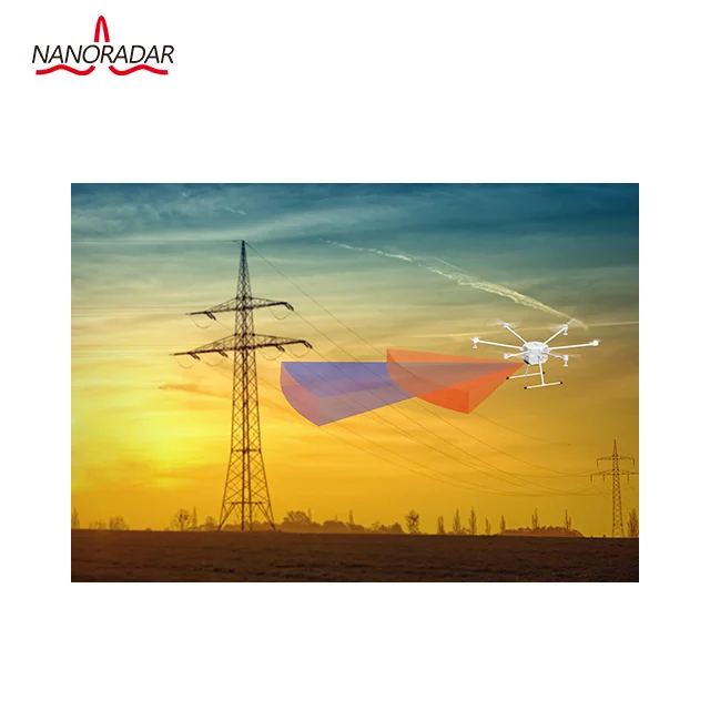  Радар-датчик 77 ГГц для обхода препятствий UAVs диапазон обнаружения 40