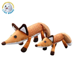 Cartoon Two Size Bedtime Toys Animal Stuffed Toys Brown Little Prince Fox Plush Toy Plush Fox