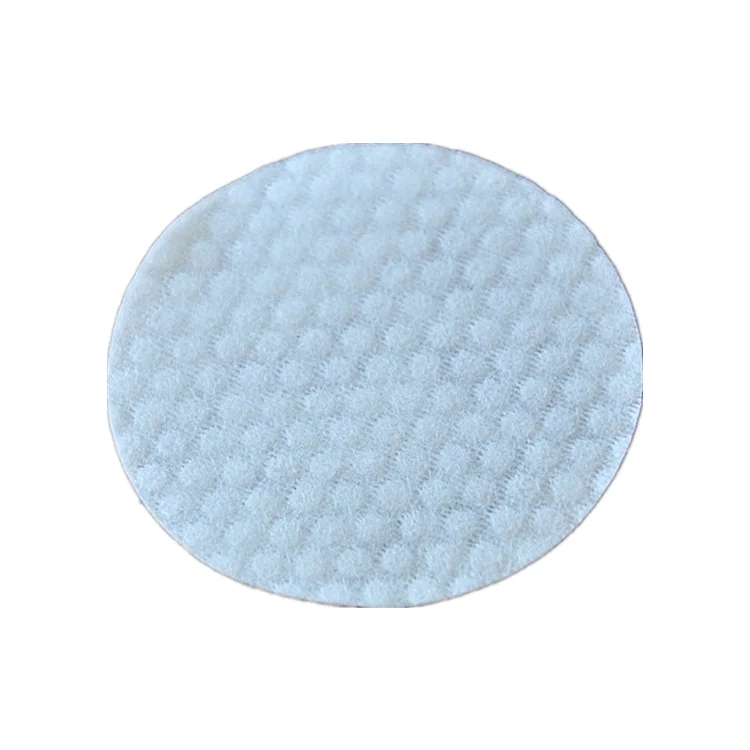 New Arrival Organic Size 5.5cm Round Cotton Pad 80gsm Facial Thin Makeup Remover Pads